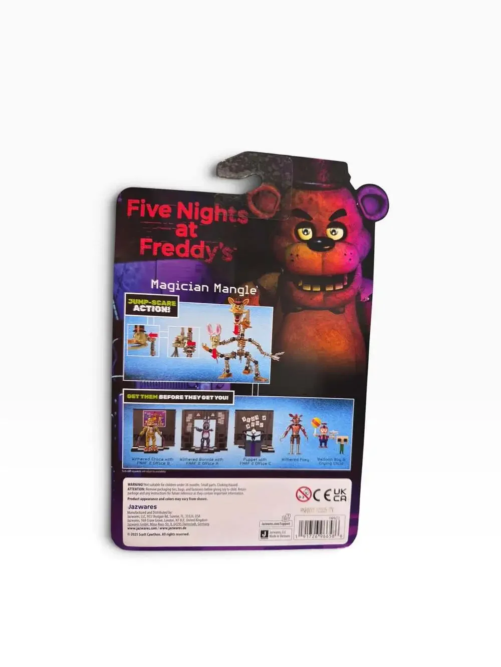 Jazwares Five Nights At Freddy'S Magician Mangle Action Figure
